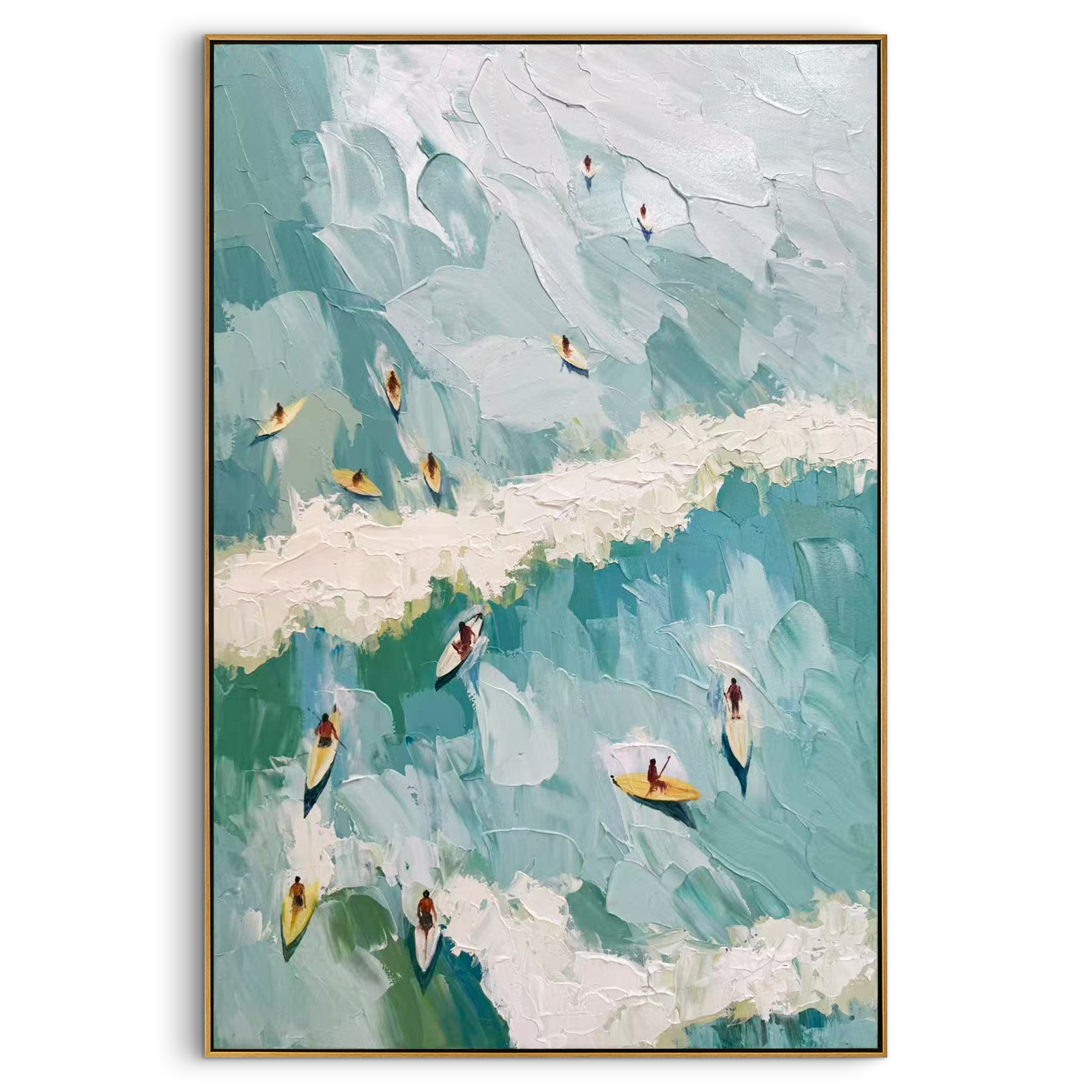 Aerial Surf|Plaster & Texture Art #PT 166