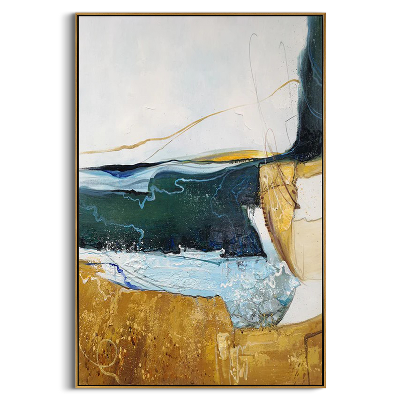 Abstract Canvas Art #AB935