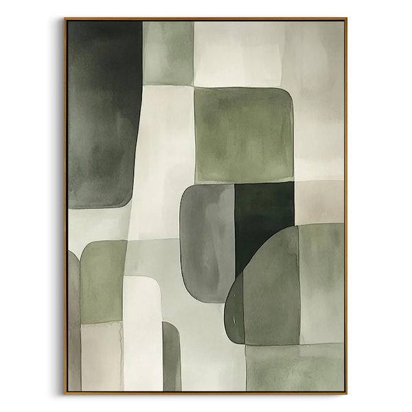 Abstract Canvas Art #AB981