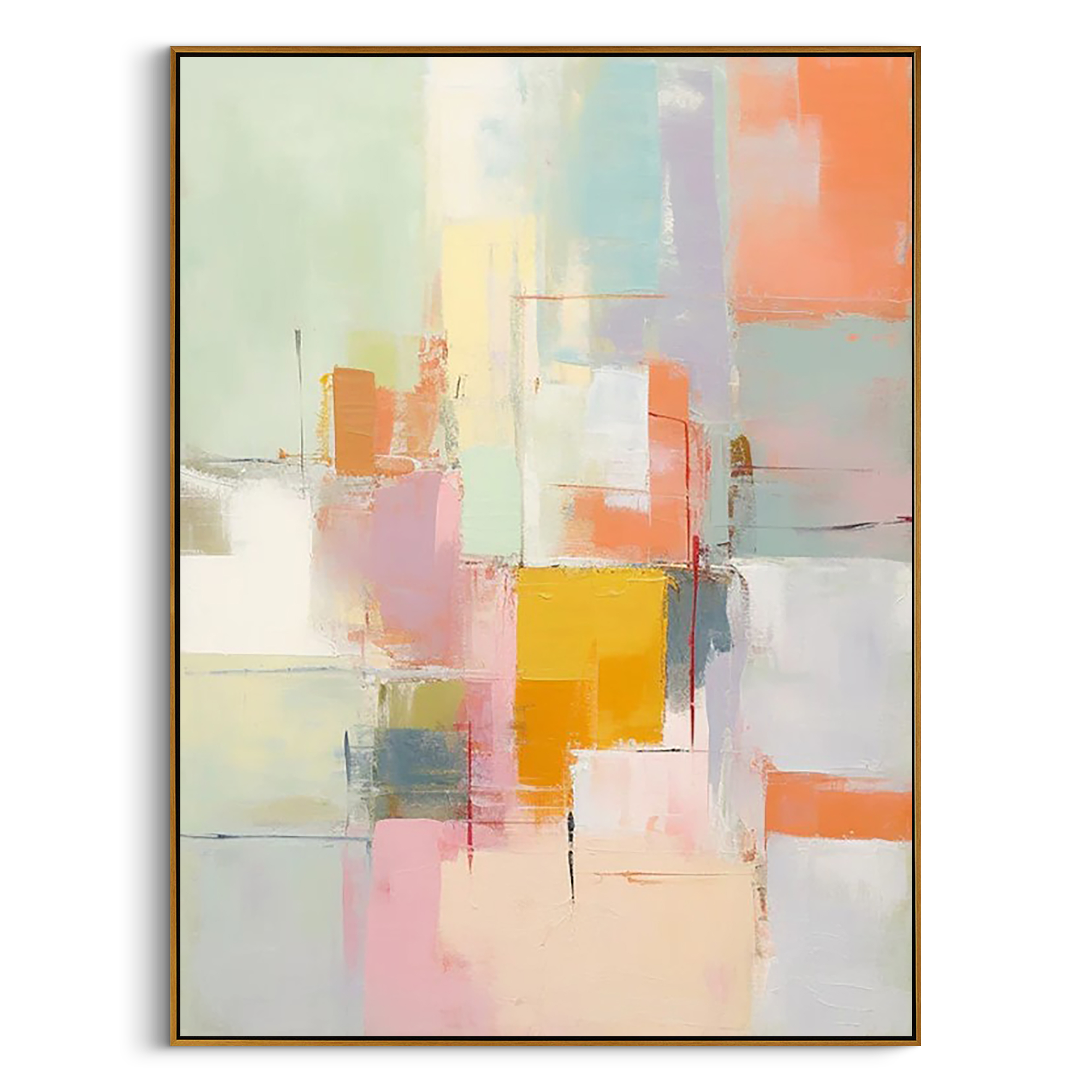 Abstract Canvas Art #AB965