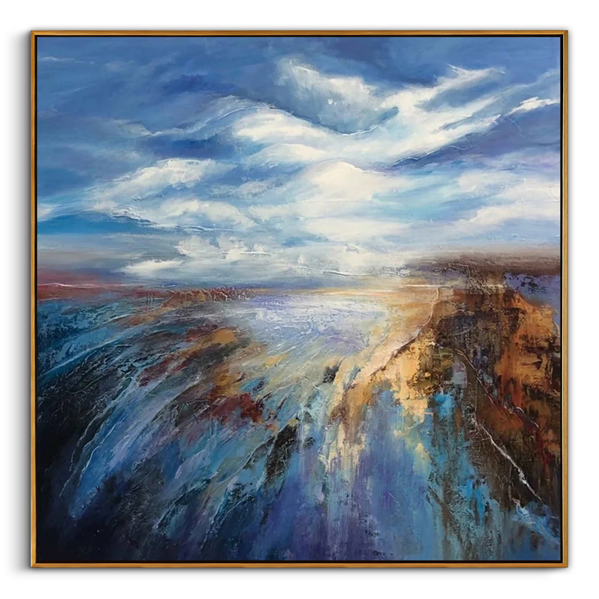 Abstract Canvas Art #AB1019