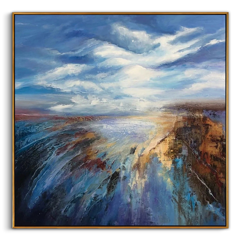 Abstract Canvas Art #AB1019