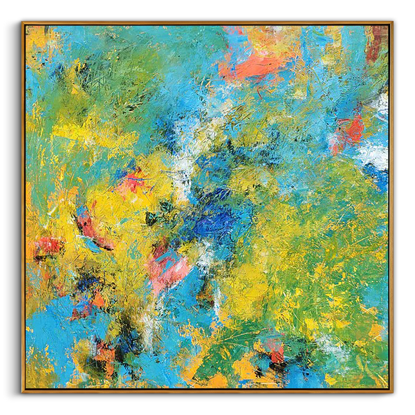 Abstract Canvas Art #AB1000