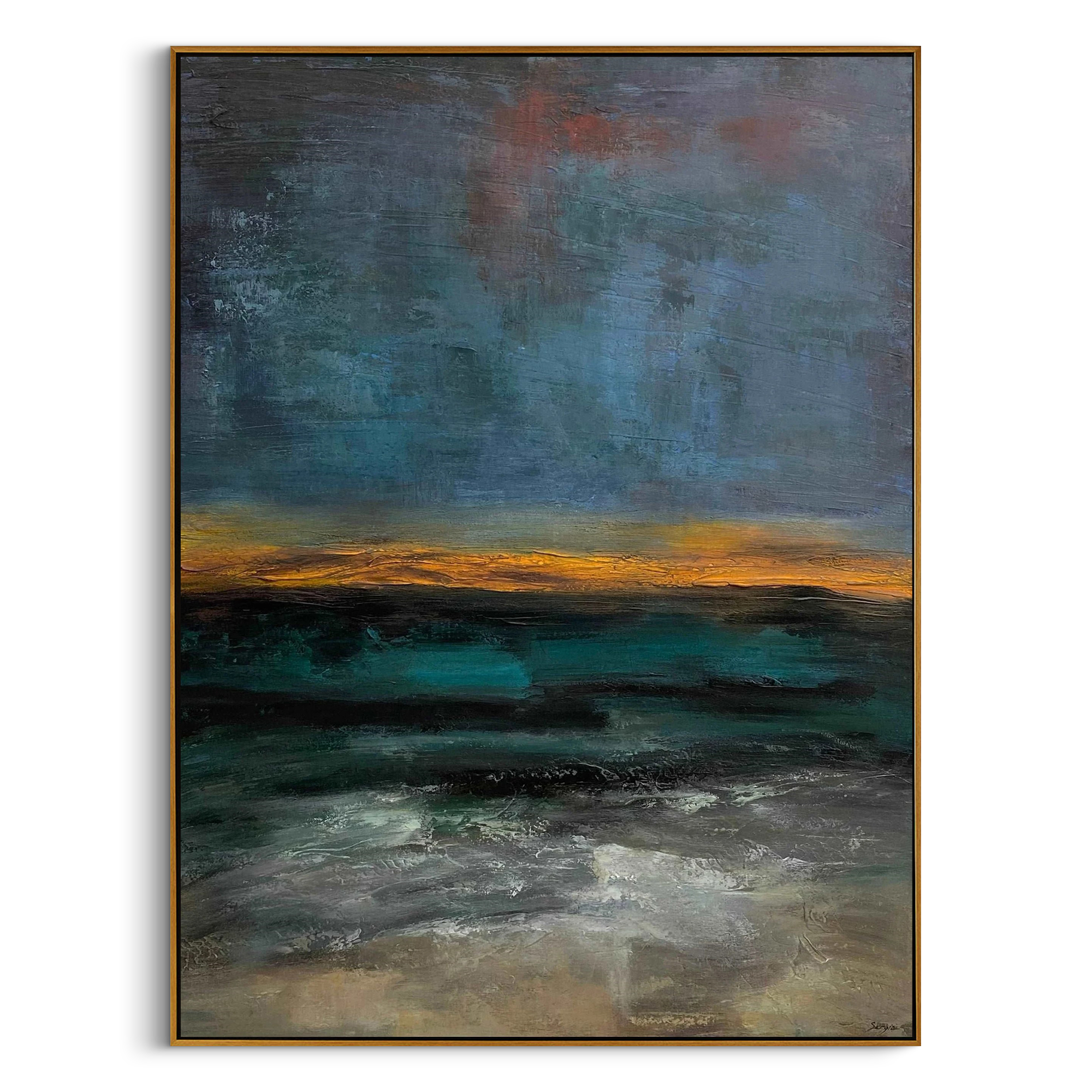 Abstract Canvas Art #AB975