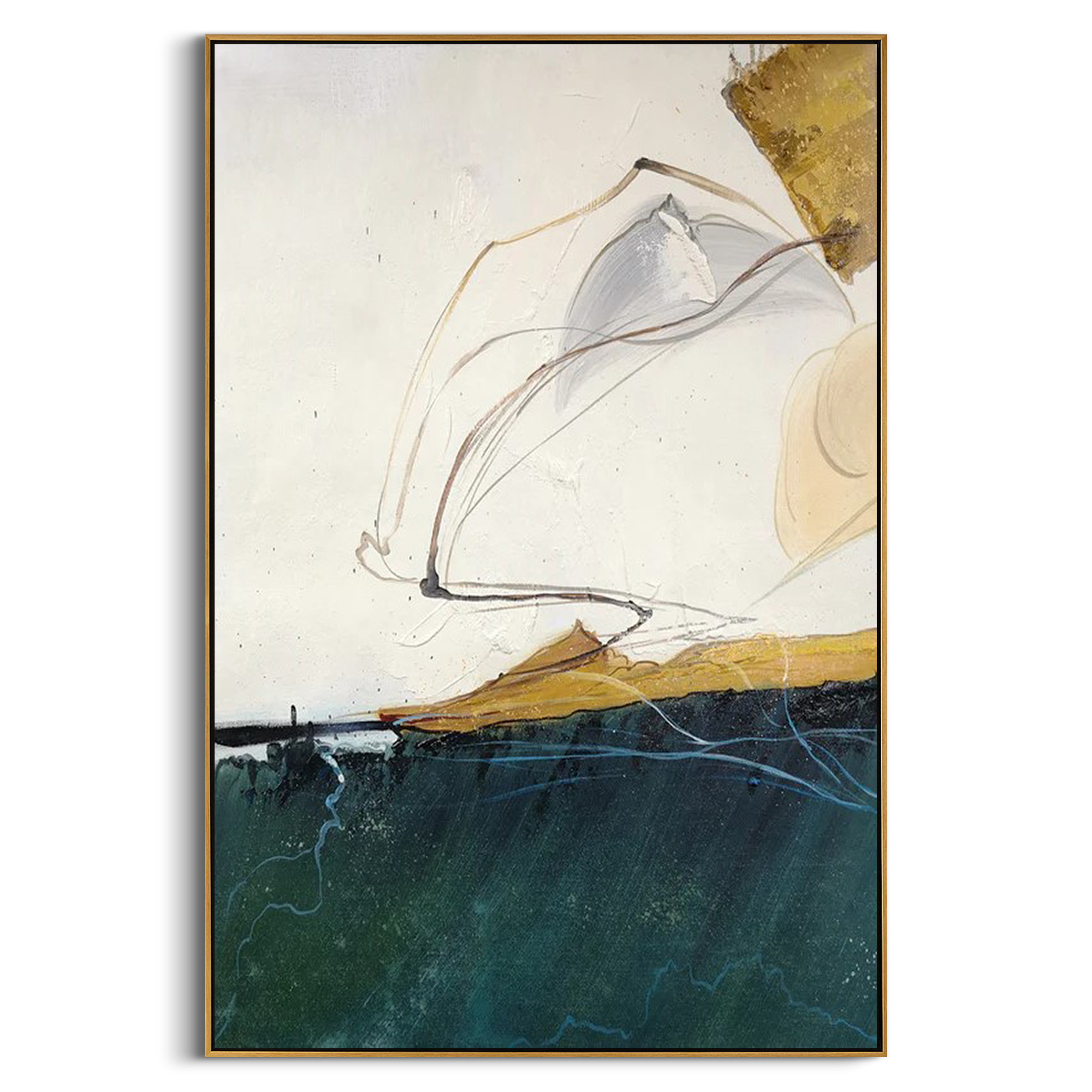 Abstract Canvas Art #AB934