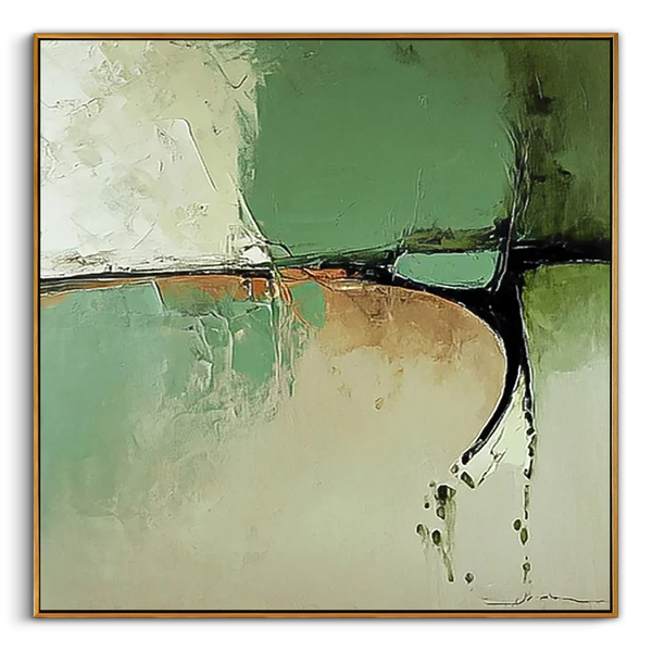 Abstract Canvas Art #AB1003