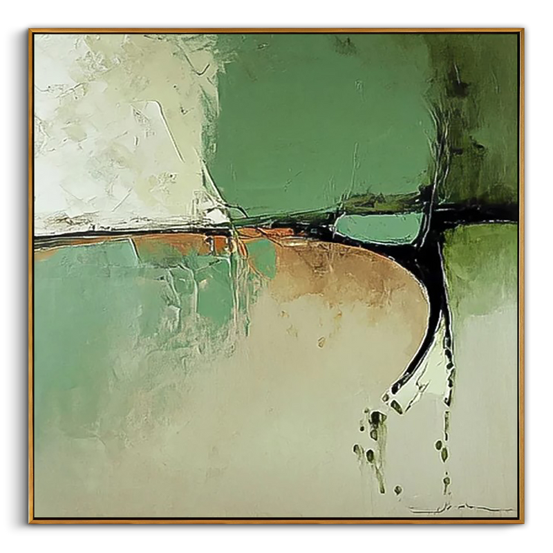 Abstract Canvas Art #AB1003