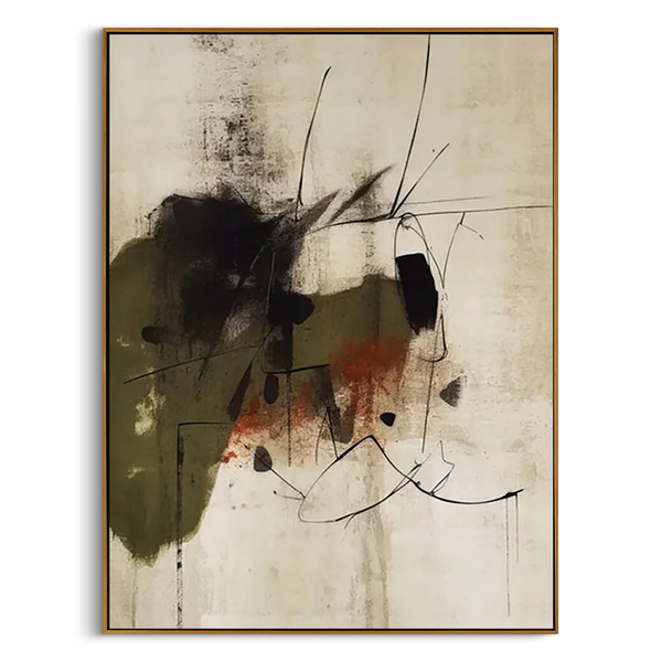 Abstract Canvas Art #AB980