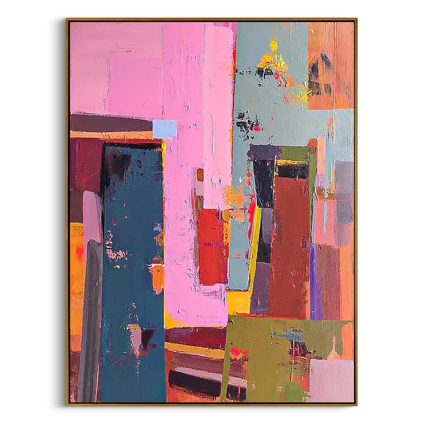 Abstract Canvas Art #AB960