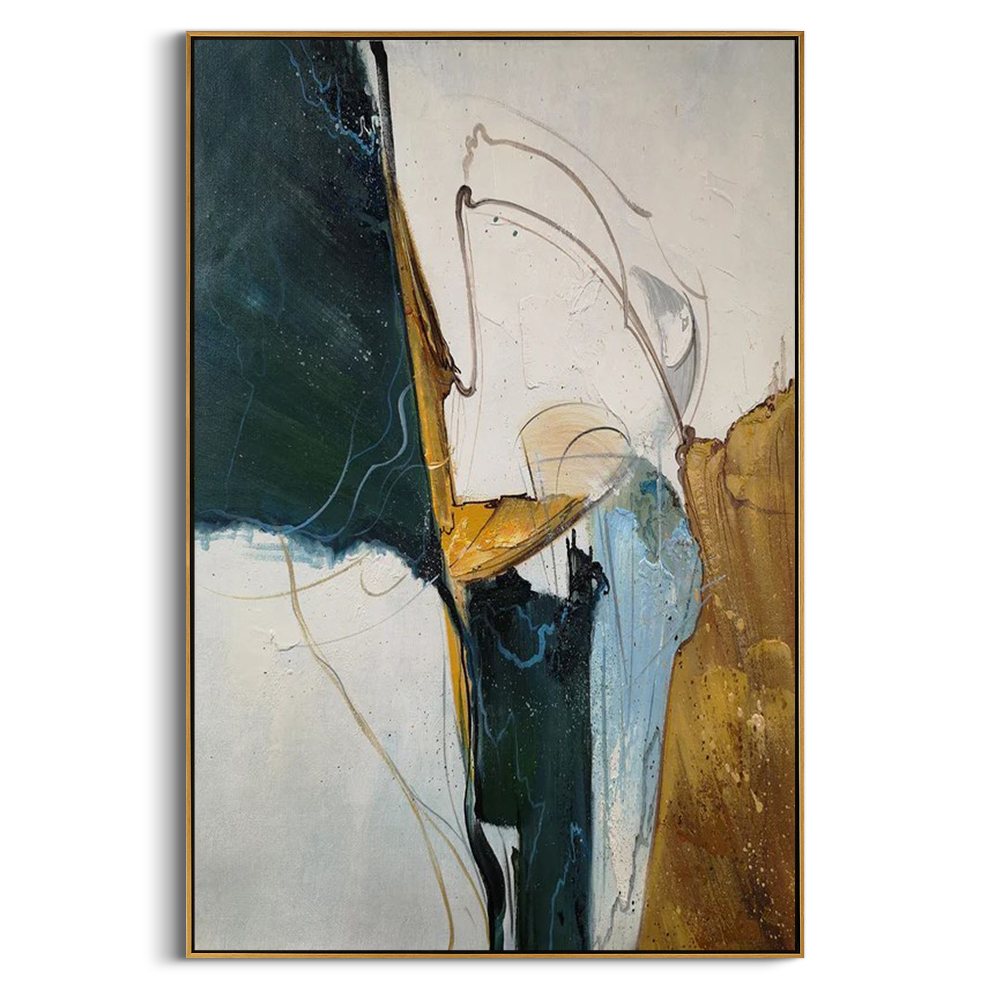 Abstract Canvas Art #AB933