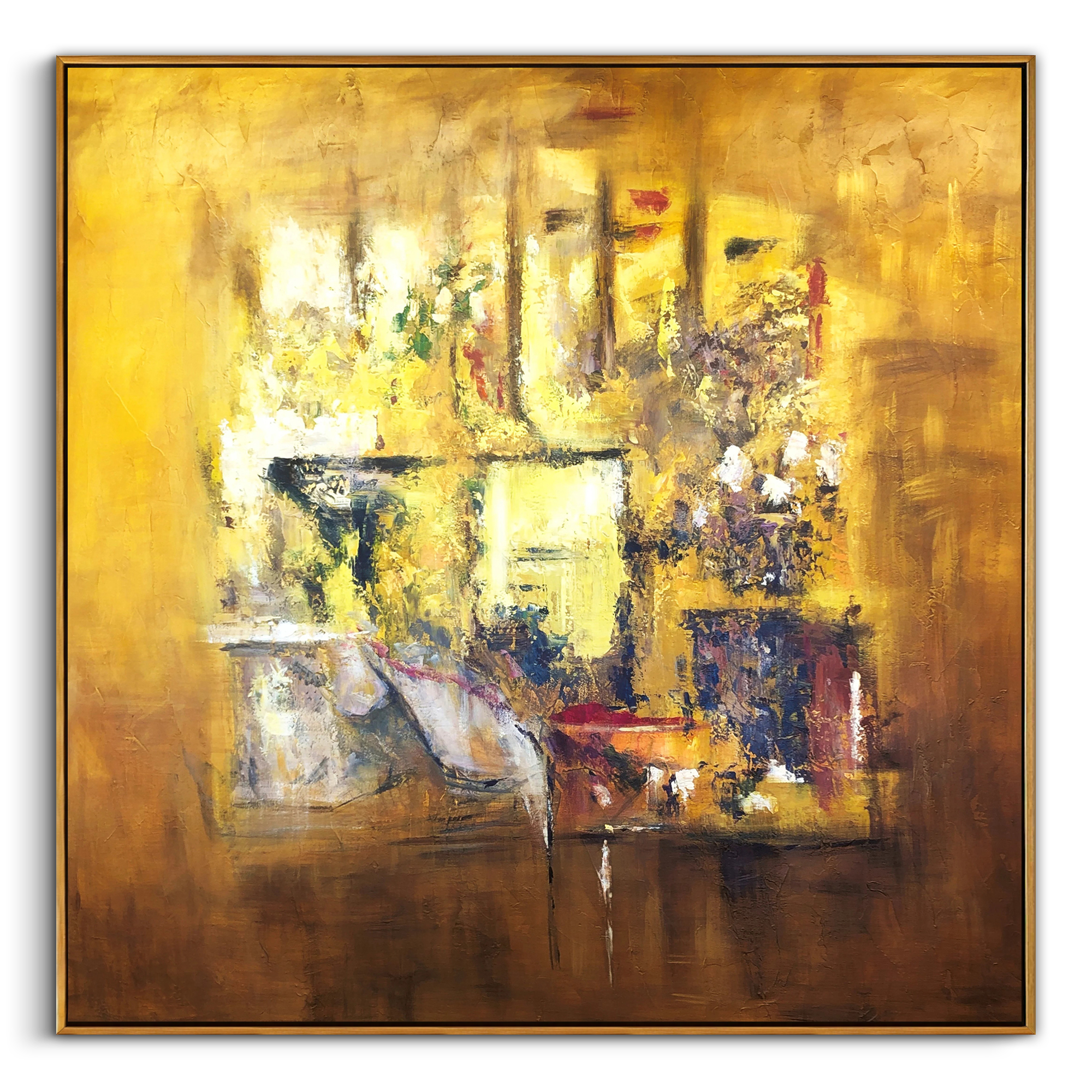 Abstract Canvas Art #AB1018