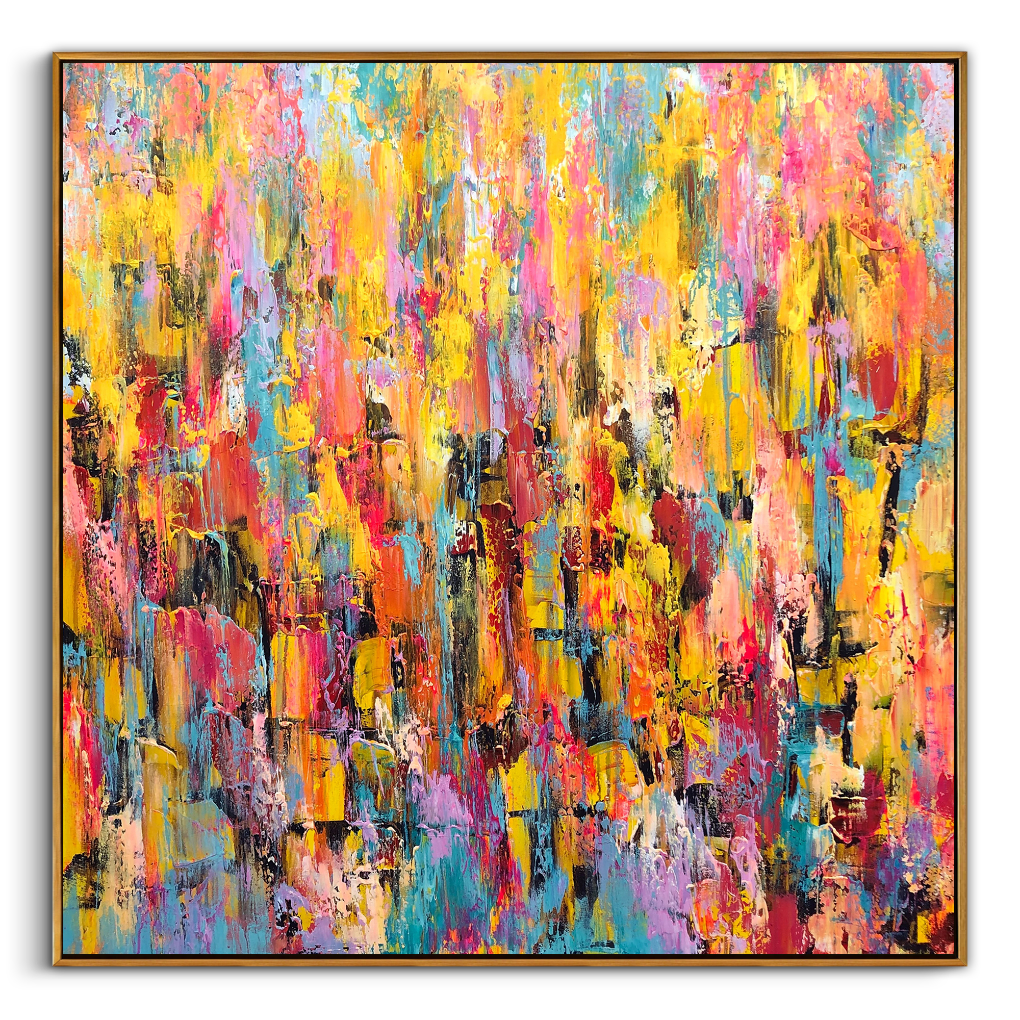 Abstract Canvas Art #AB1014
