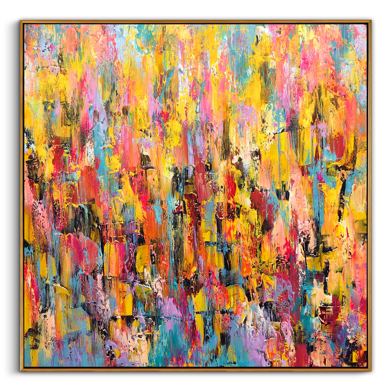 Abstract Canvas Art #AB1014