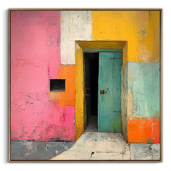 Geometric Canvas Art #GE017