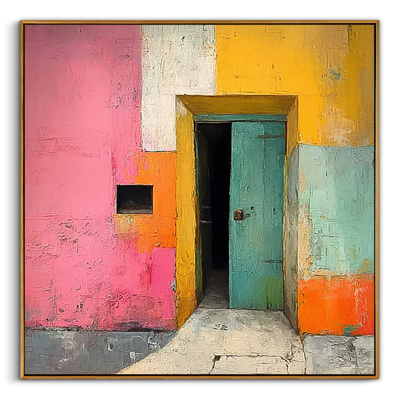 Geometric Canvas Art #GE017