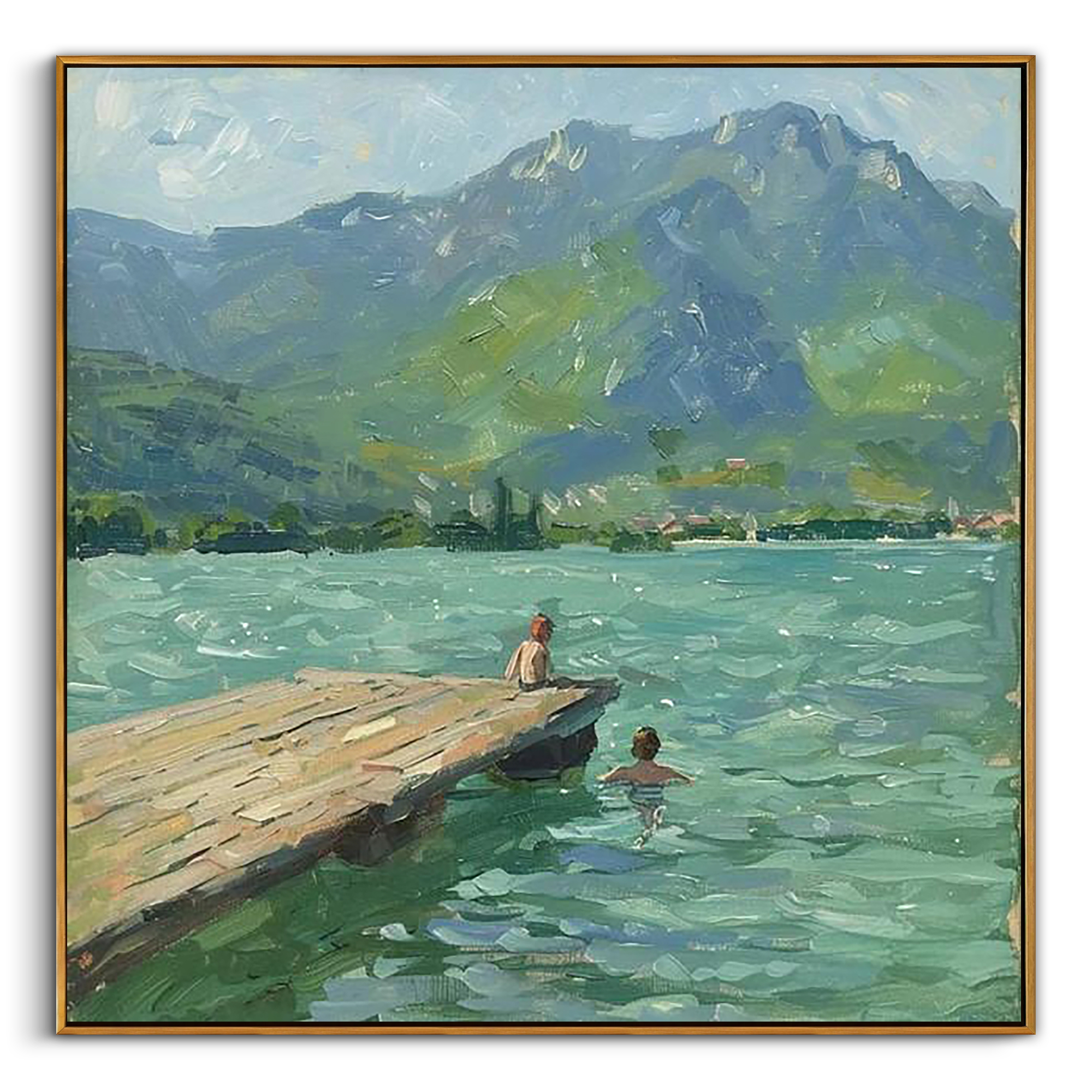 Landscape Canvas Art #LC146