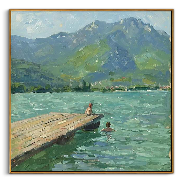 Landscape Canvas Art #LC146