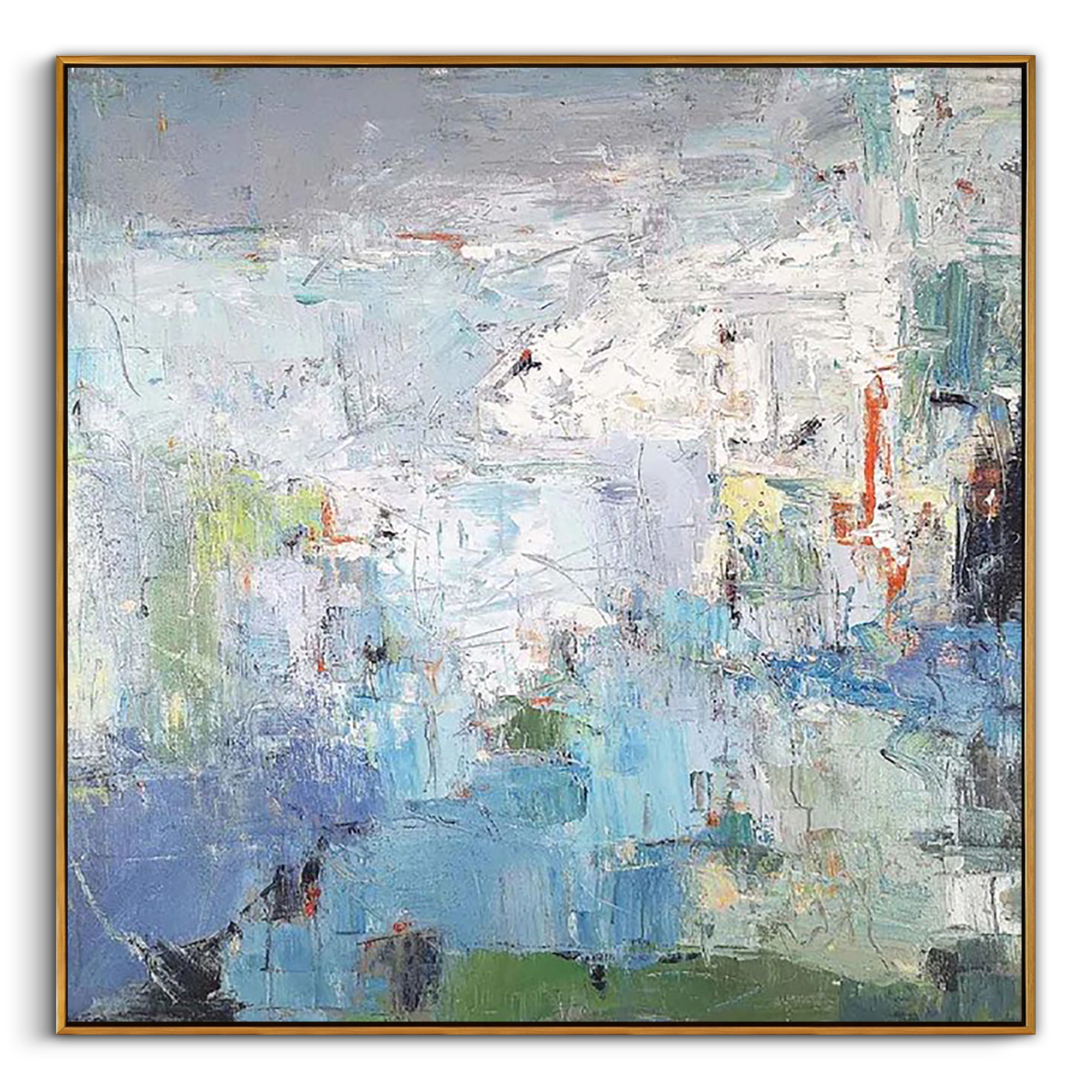 Abstract Canvas Art #AB1008