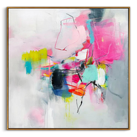 Abstract Canvas Art #AB1001