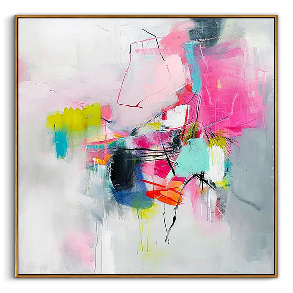 Abstract Canvas Art #AB1001