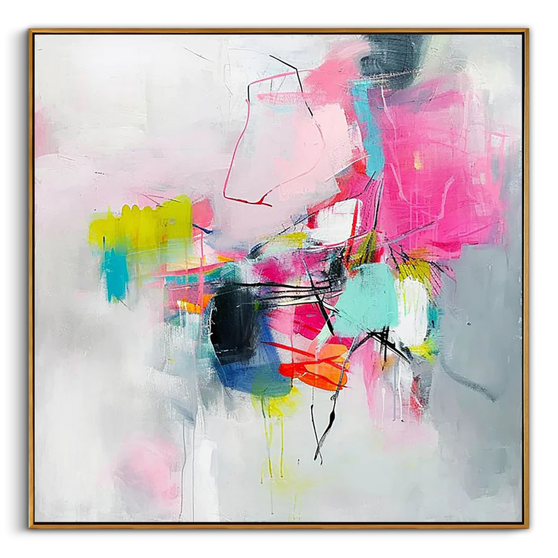 Abstract Canvas Art #AB1001