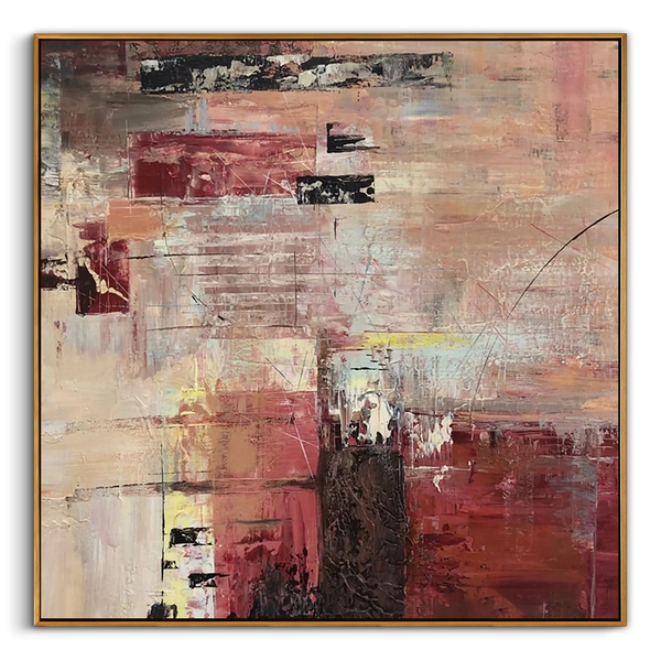 Abstract Canvas Art #AB1012