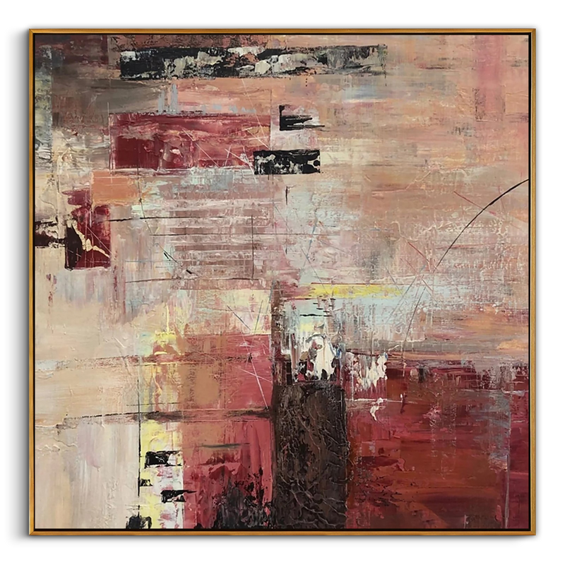 Abstract Canvas Art #AB1012