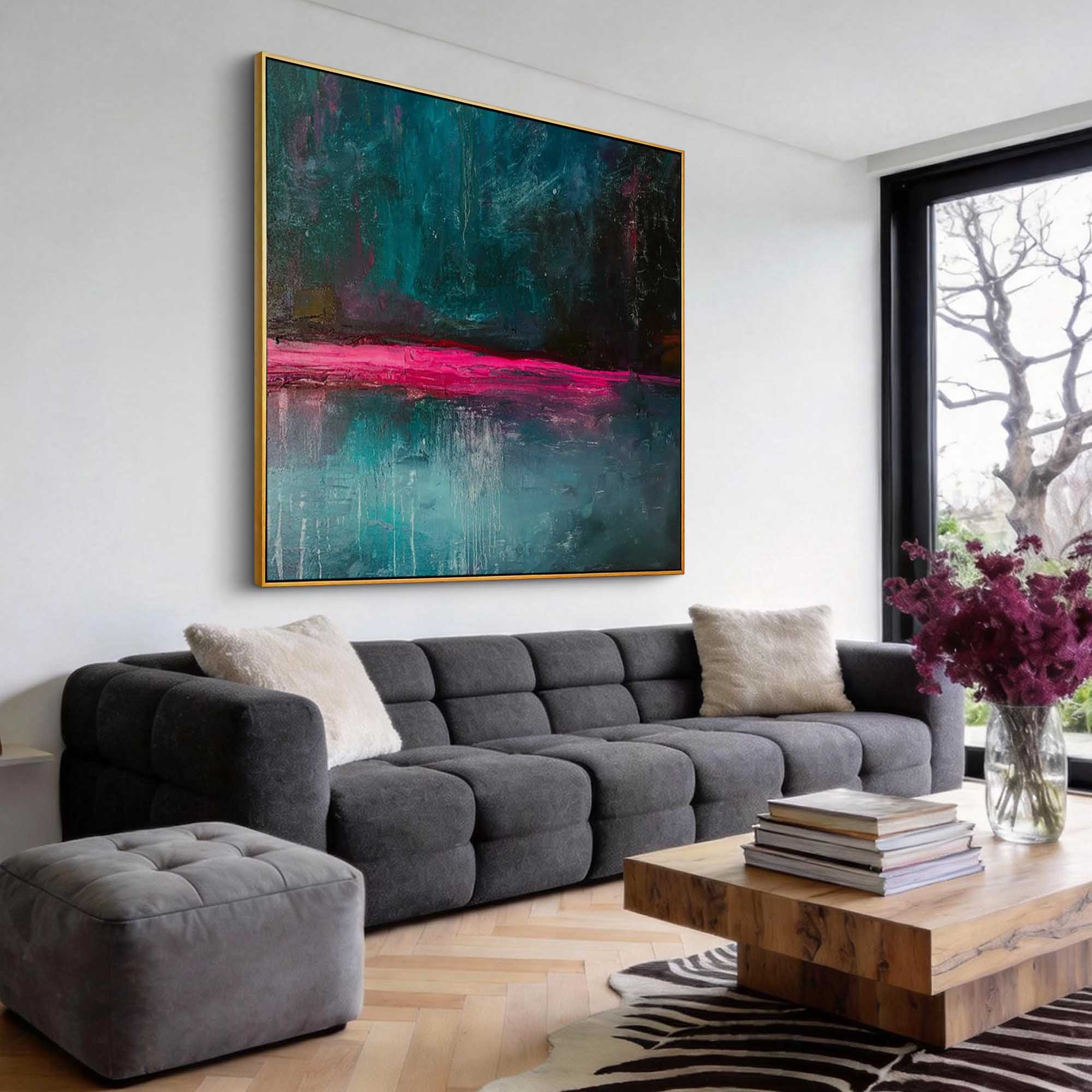 Abstract Canvas Art #AB1017