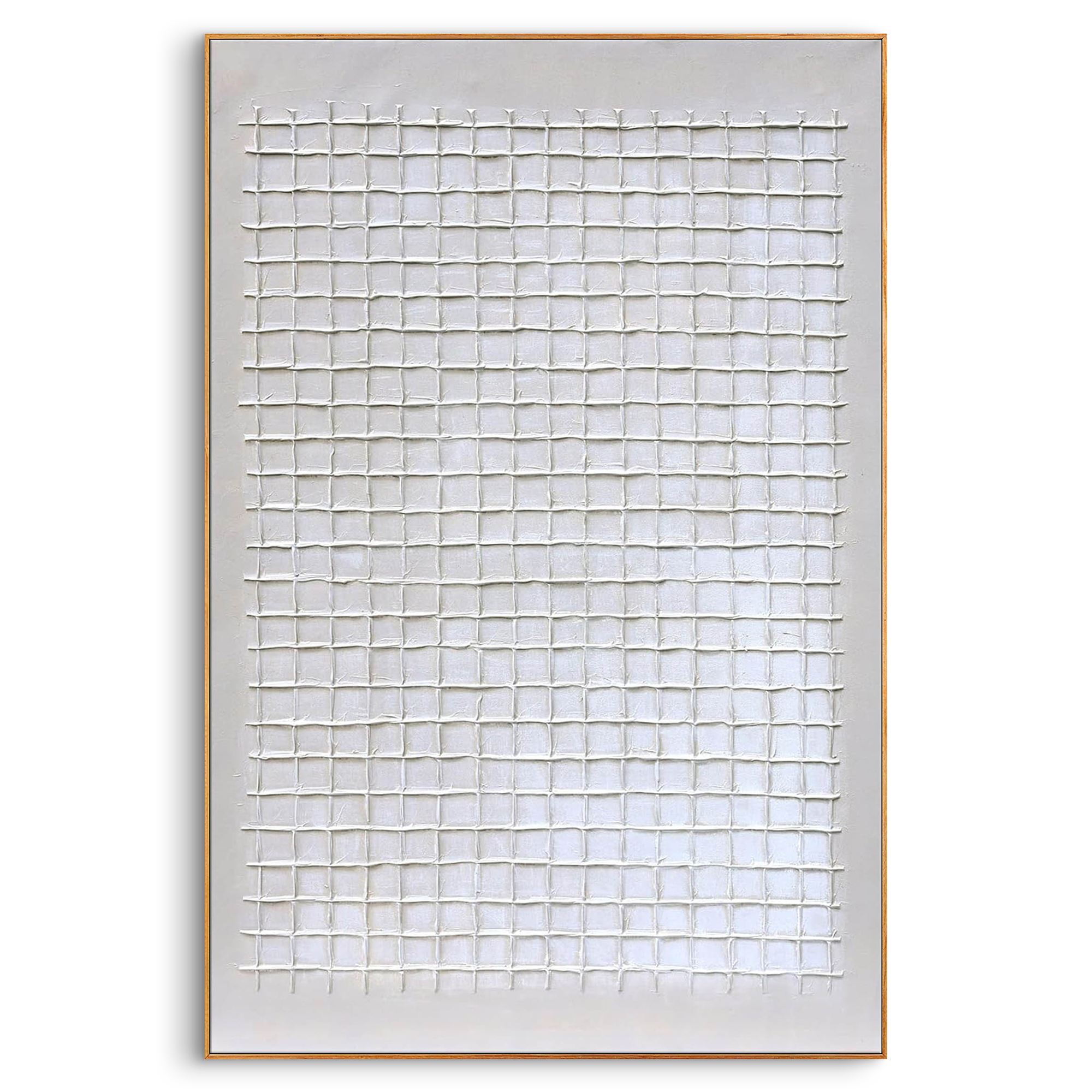 Minimalist Lattice|Plaster & Texture Art #PT 143