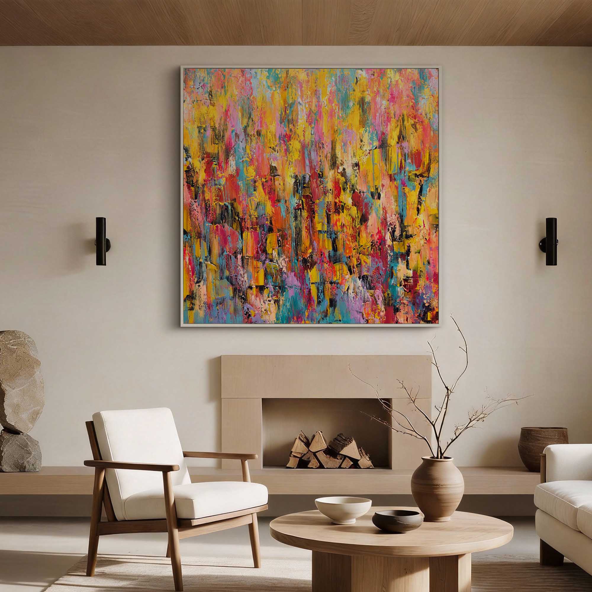 Abstract Canvas Art #AB1014