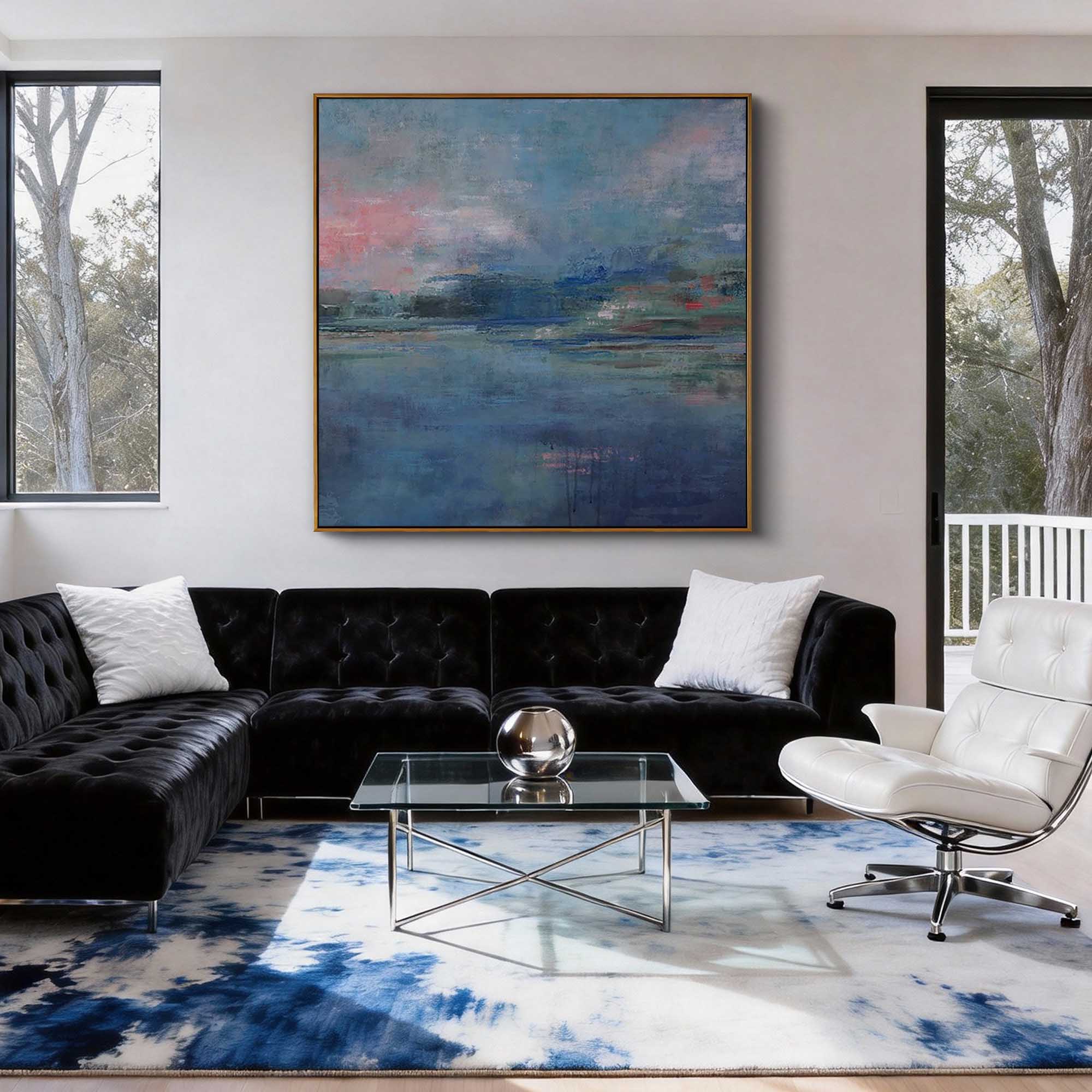 Abstract Canvas Art #AB1009