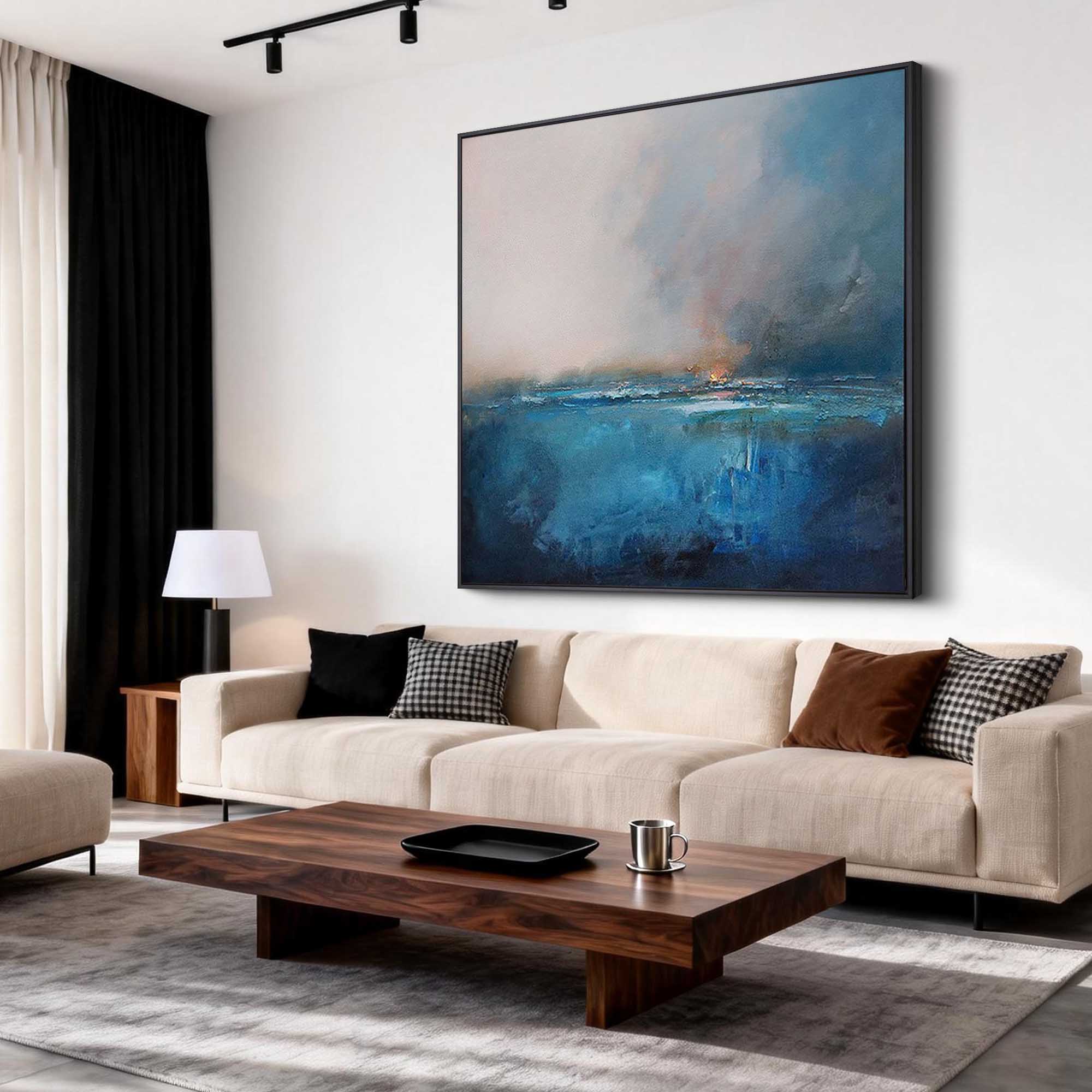 Abstract Canvas Art #AB1010