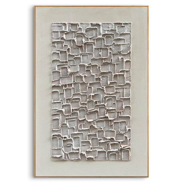 Sculpted Mosaic|Plaster & Texture Art #PT 129