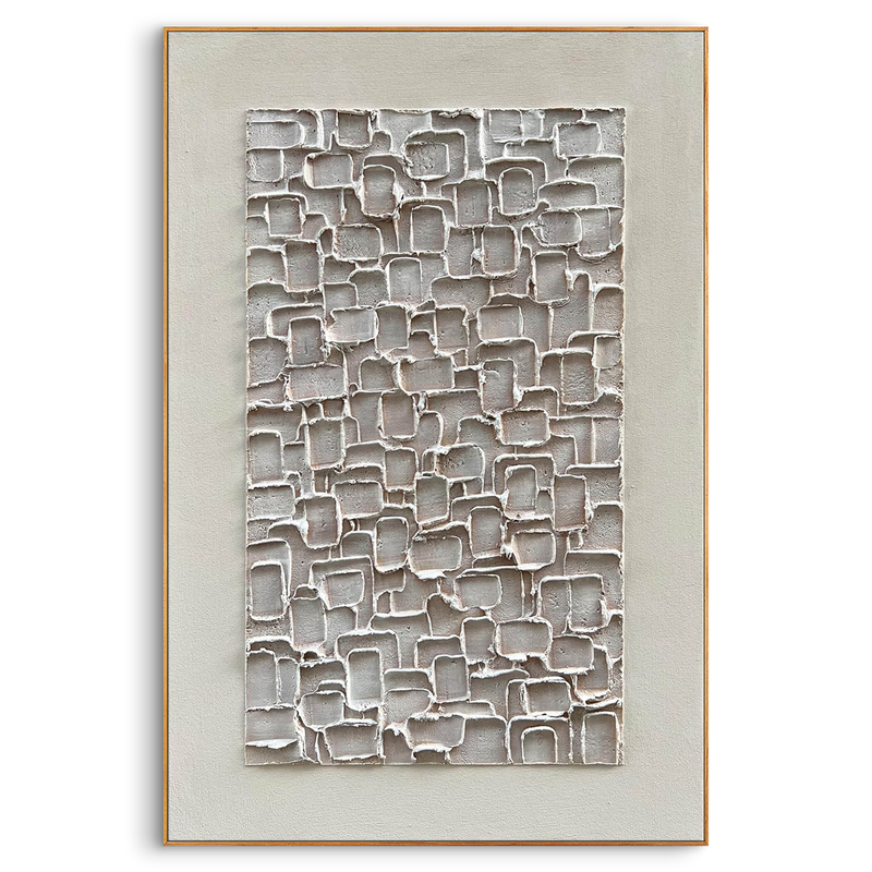 Sculpted Mosaic|Plaster & Texture Art #PT 129