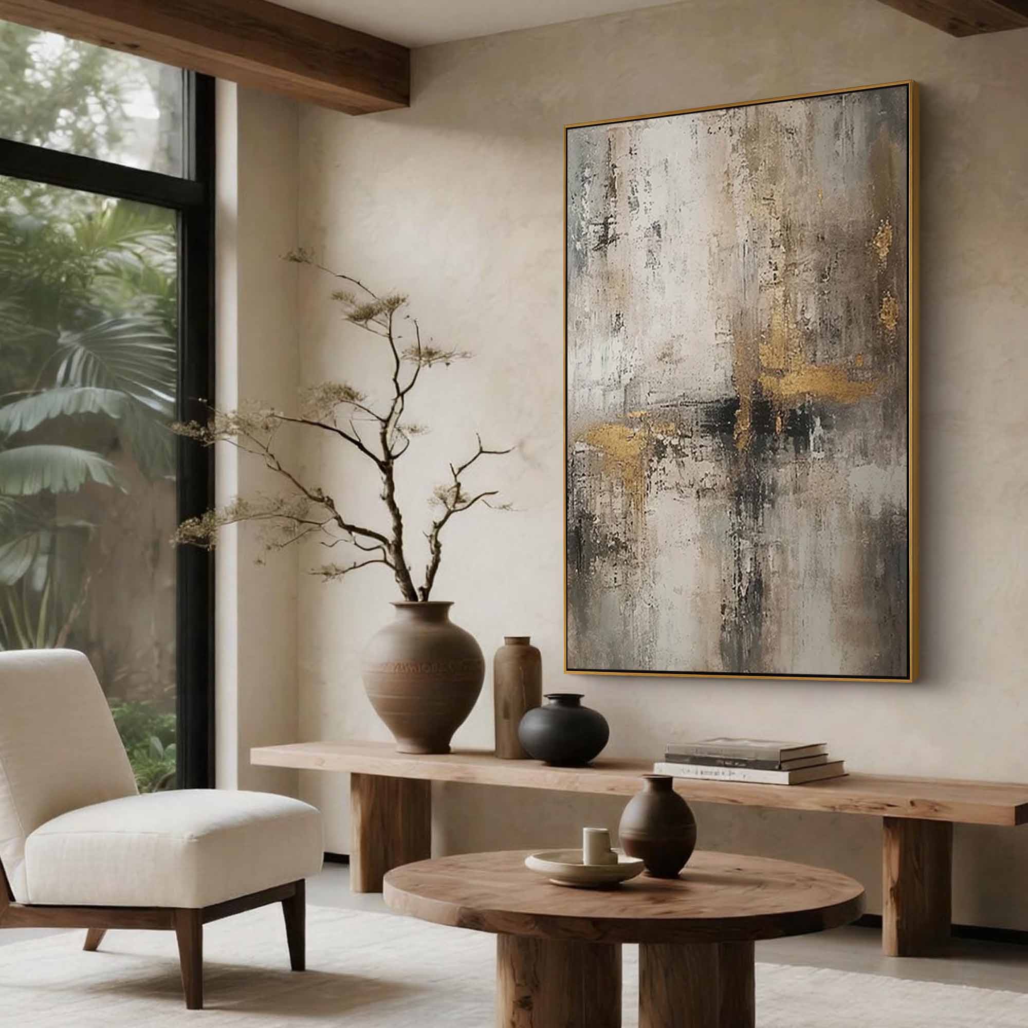 Abstract Canvas Art #AB939