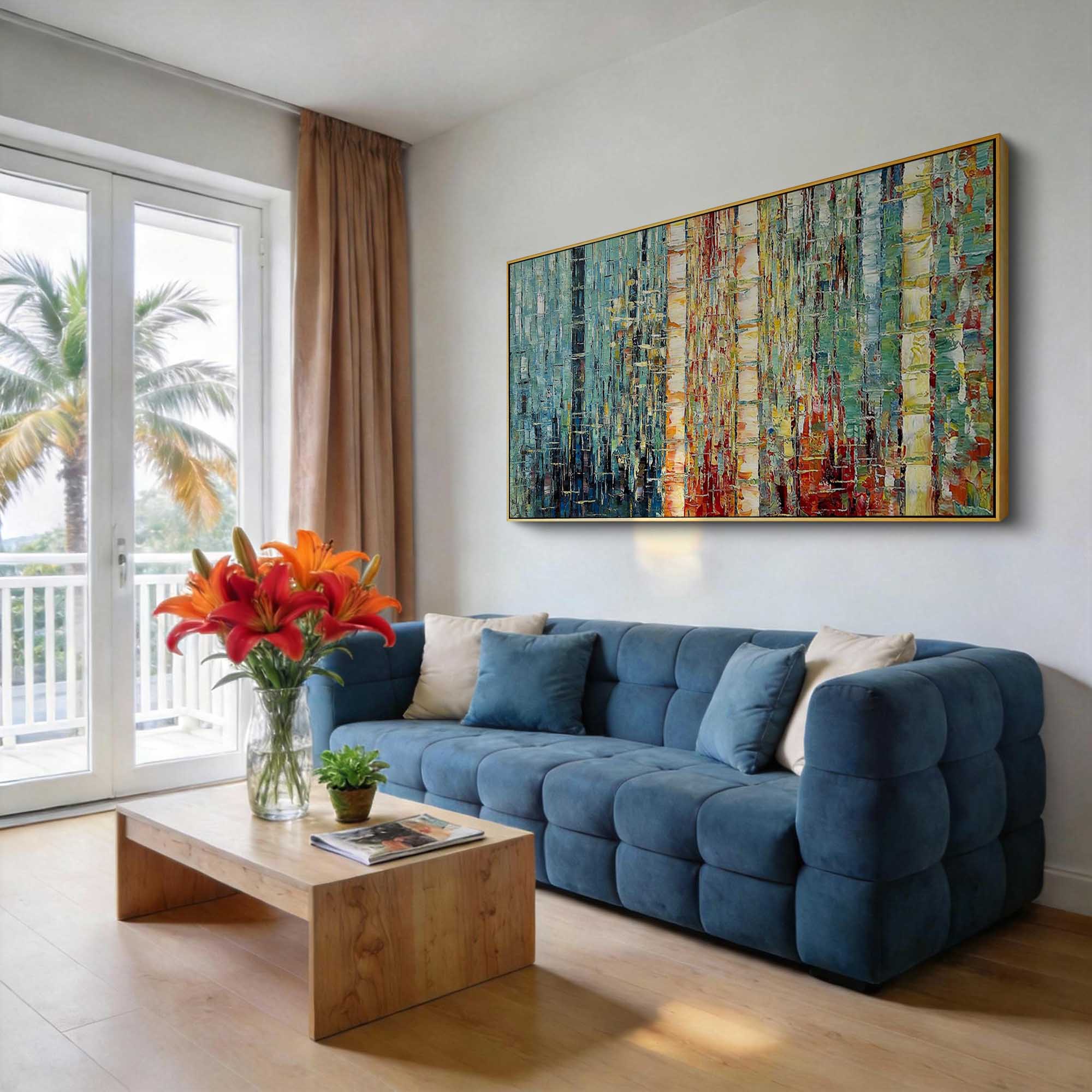 Abstract Canvas Art #AB808