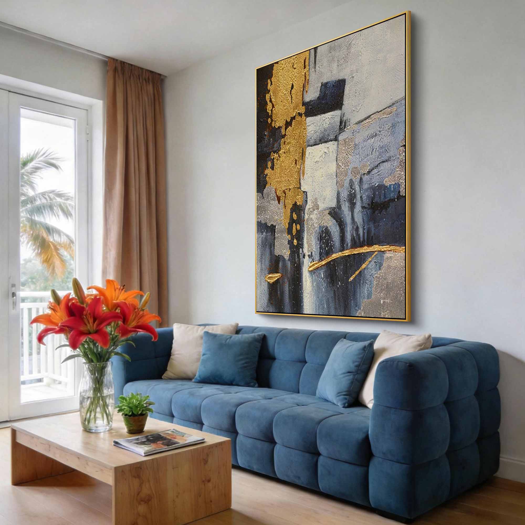 Abstract Canvas Art #AB943