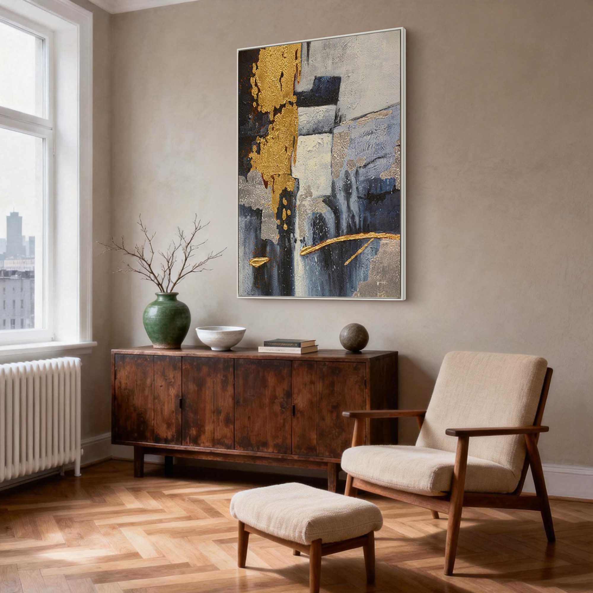 Abstract Canvas Art #AB943