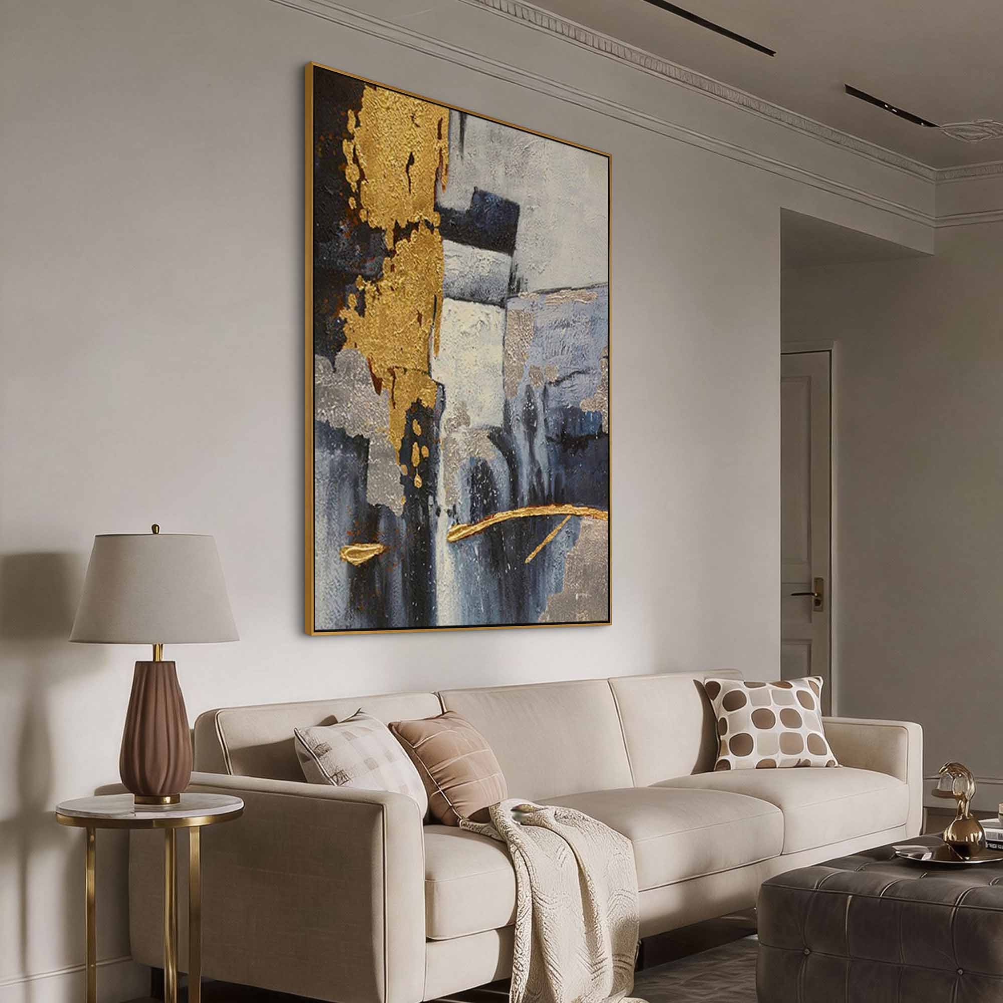 Abstract Canvas Art #AB943