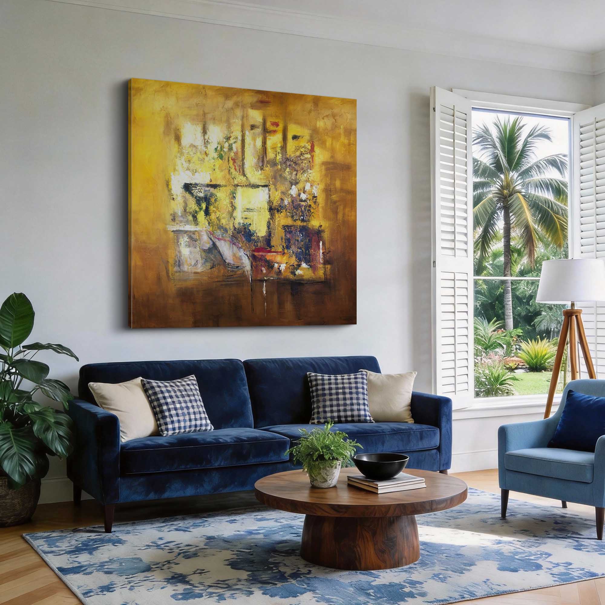 Abstract Canvas Art #AB1018