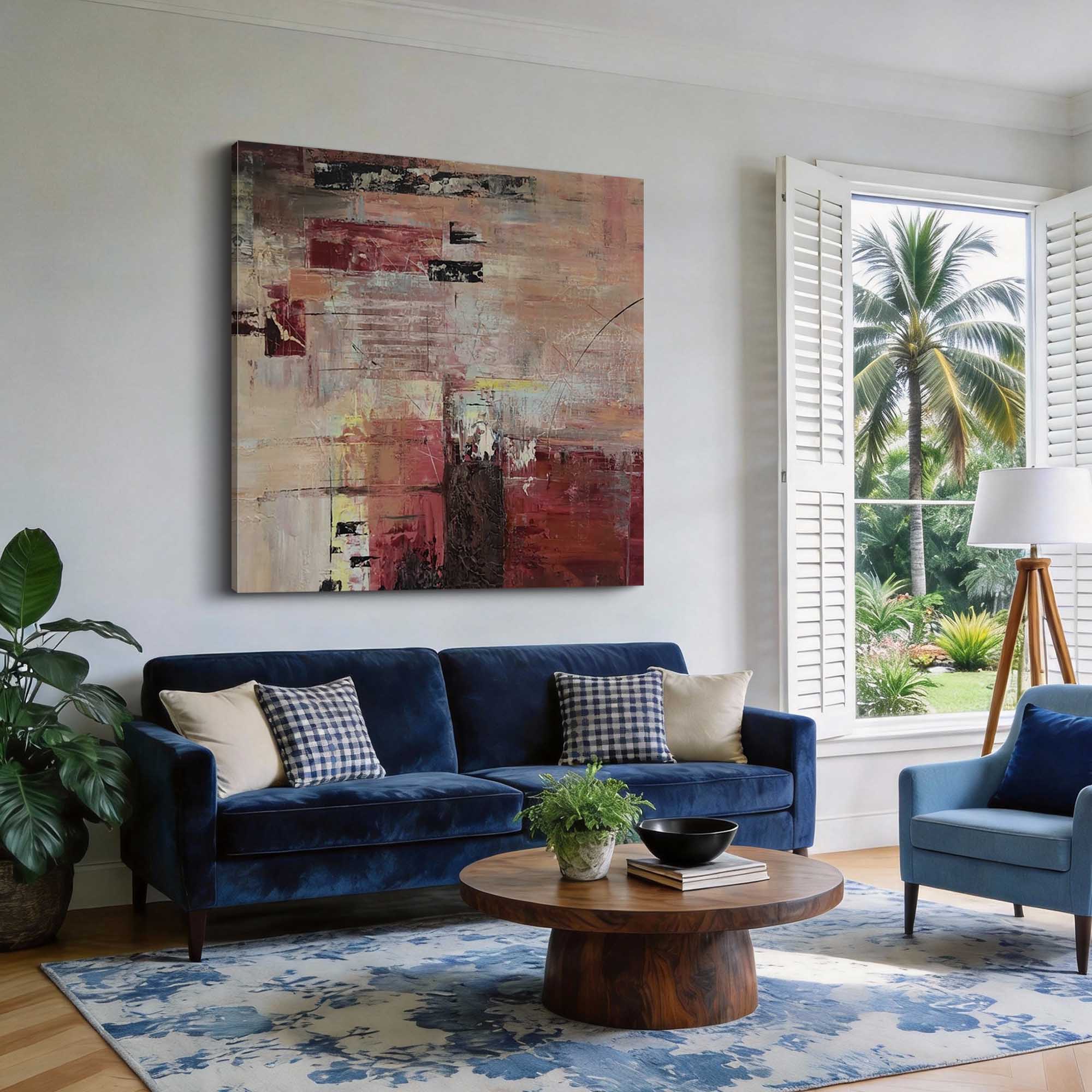 Abstract Canvas Art #AB1012