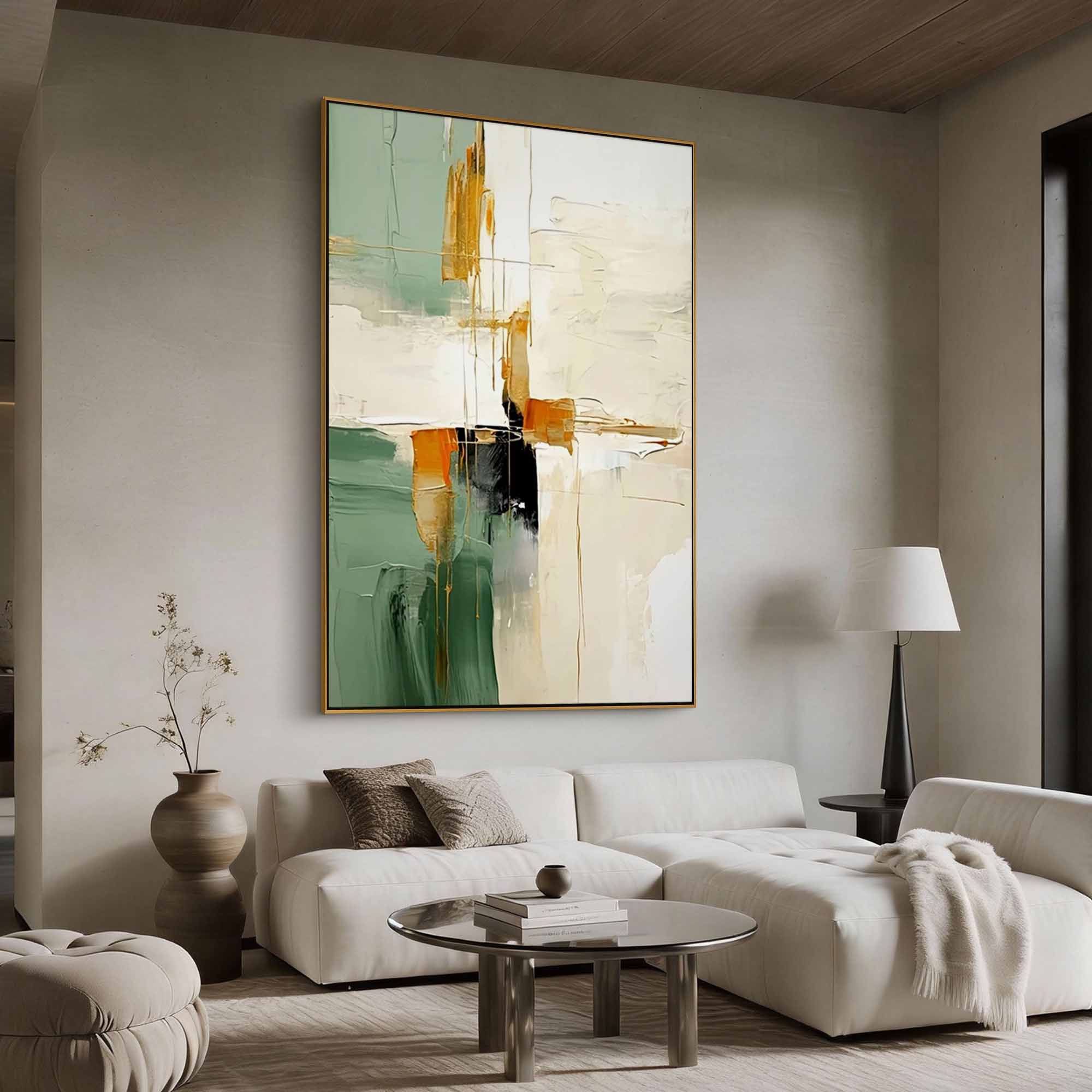 Abstract Canvas Art #AB958