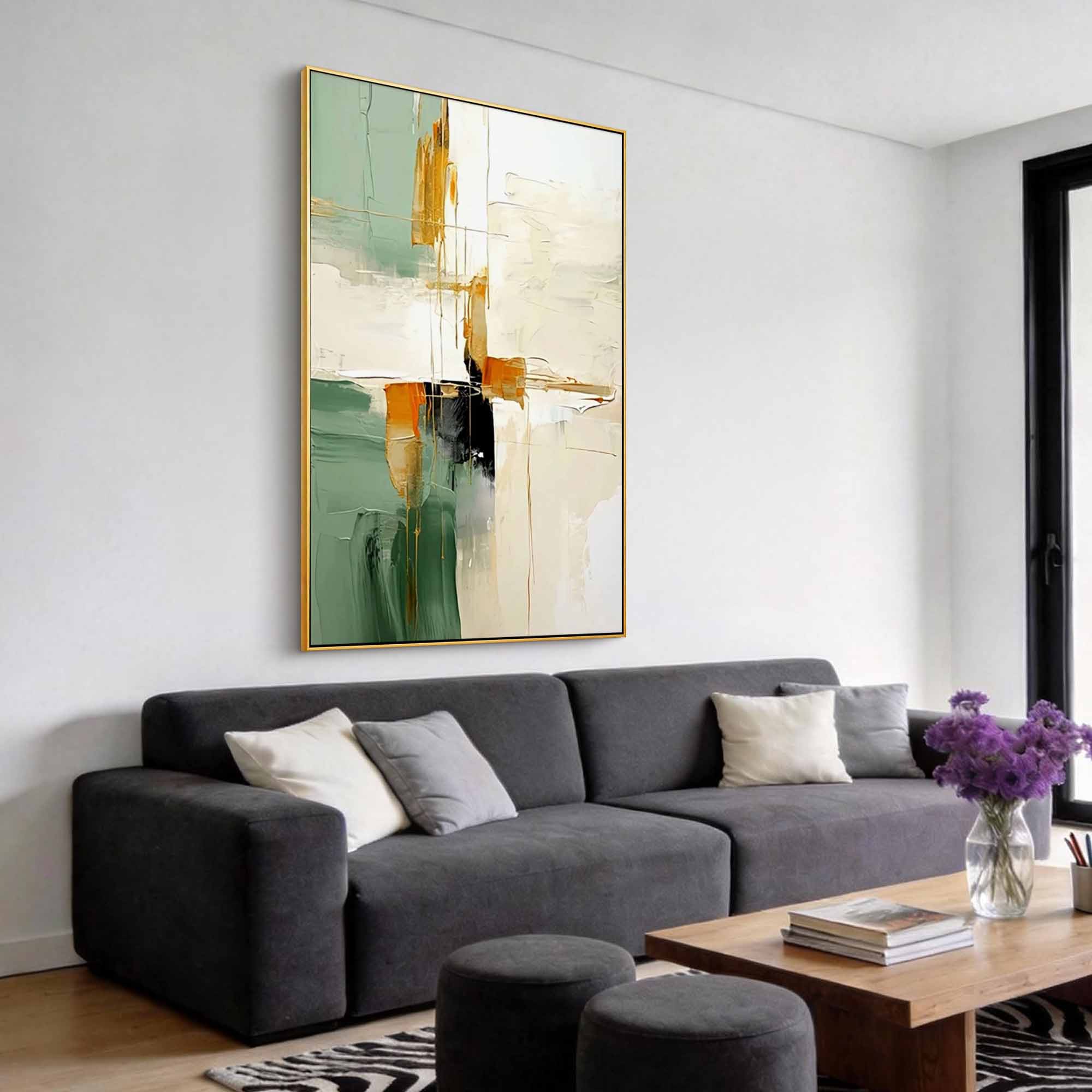 Abstract Canvas Art #AB958