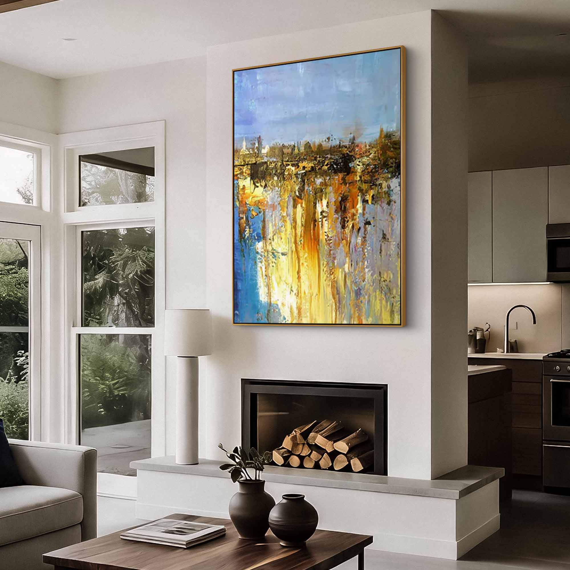 Abstract Canvas Art #AB944