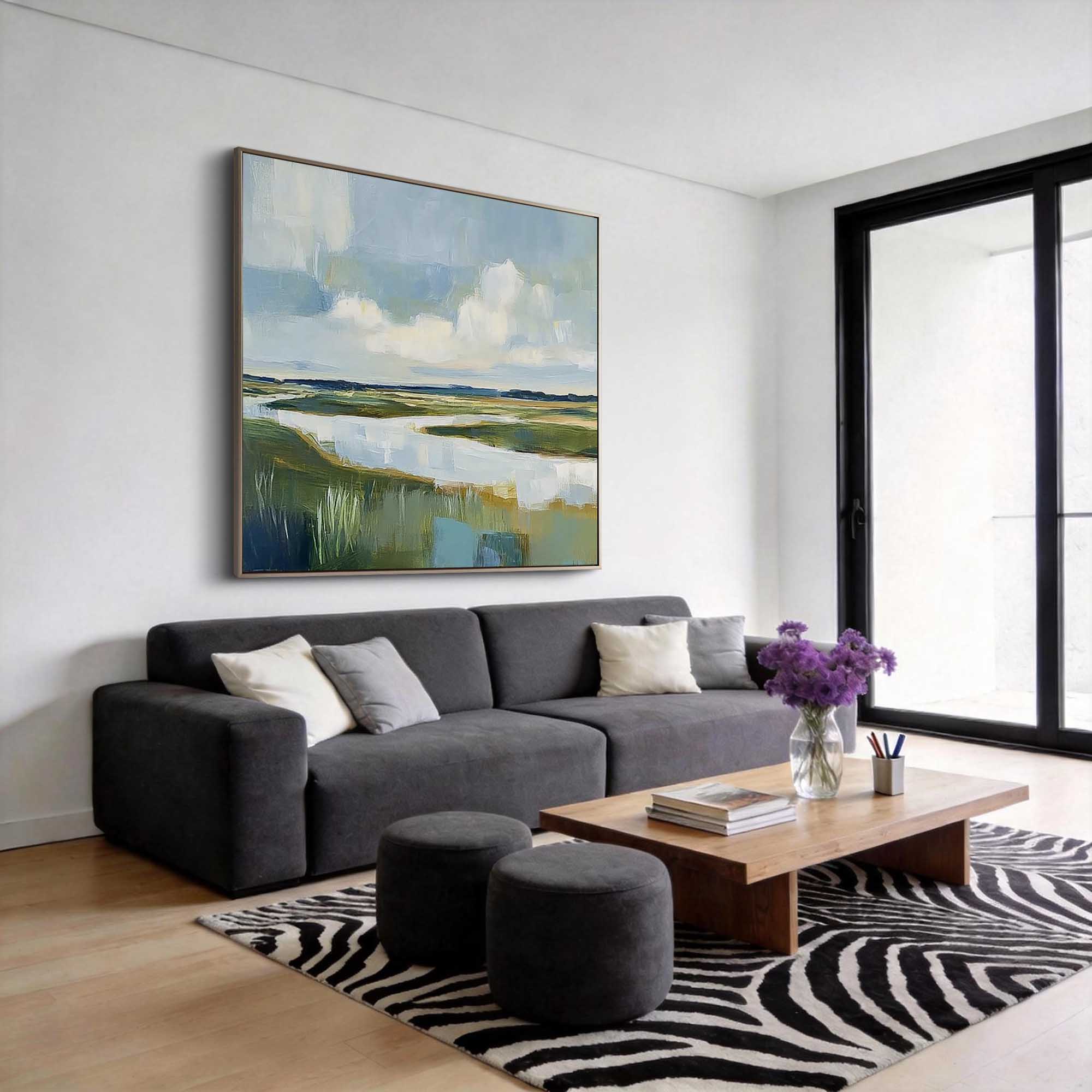 Landscape Canvas Art #LC142