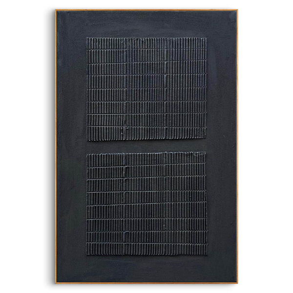 Monolithic Black Matrix|Wabi-Sabi Art #WS 003