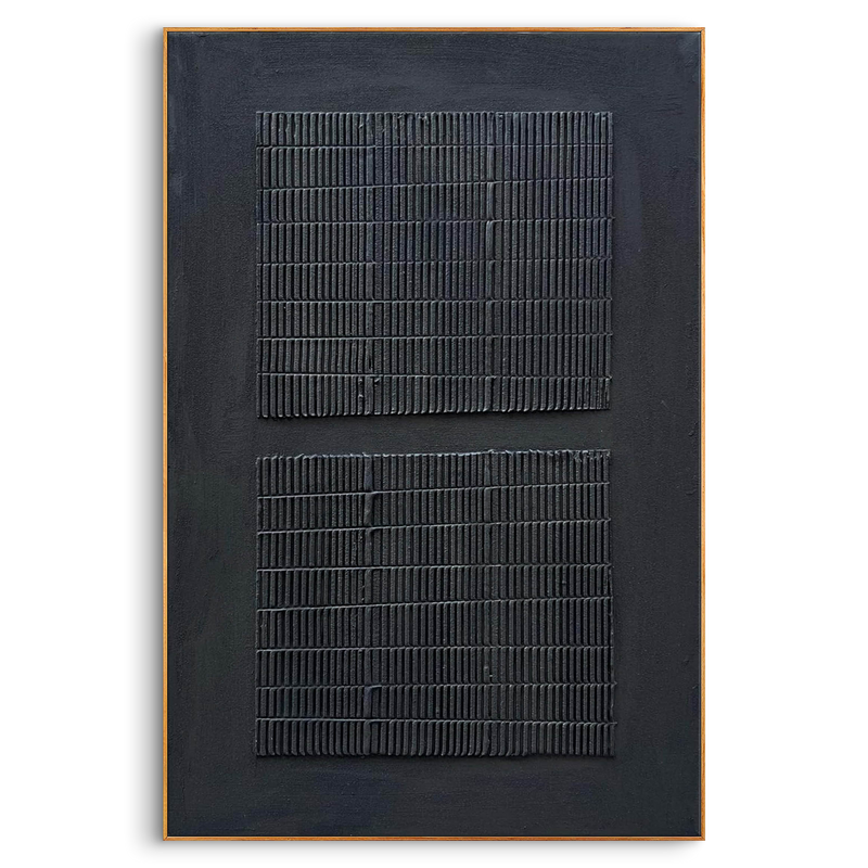 Monolithic Black Matrix|Wabi-Sabi Art #WS 003