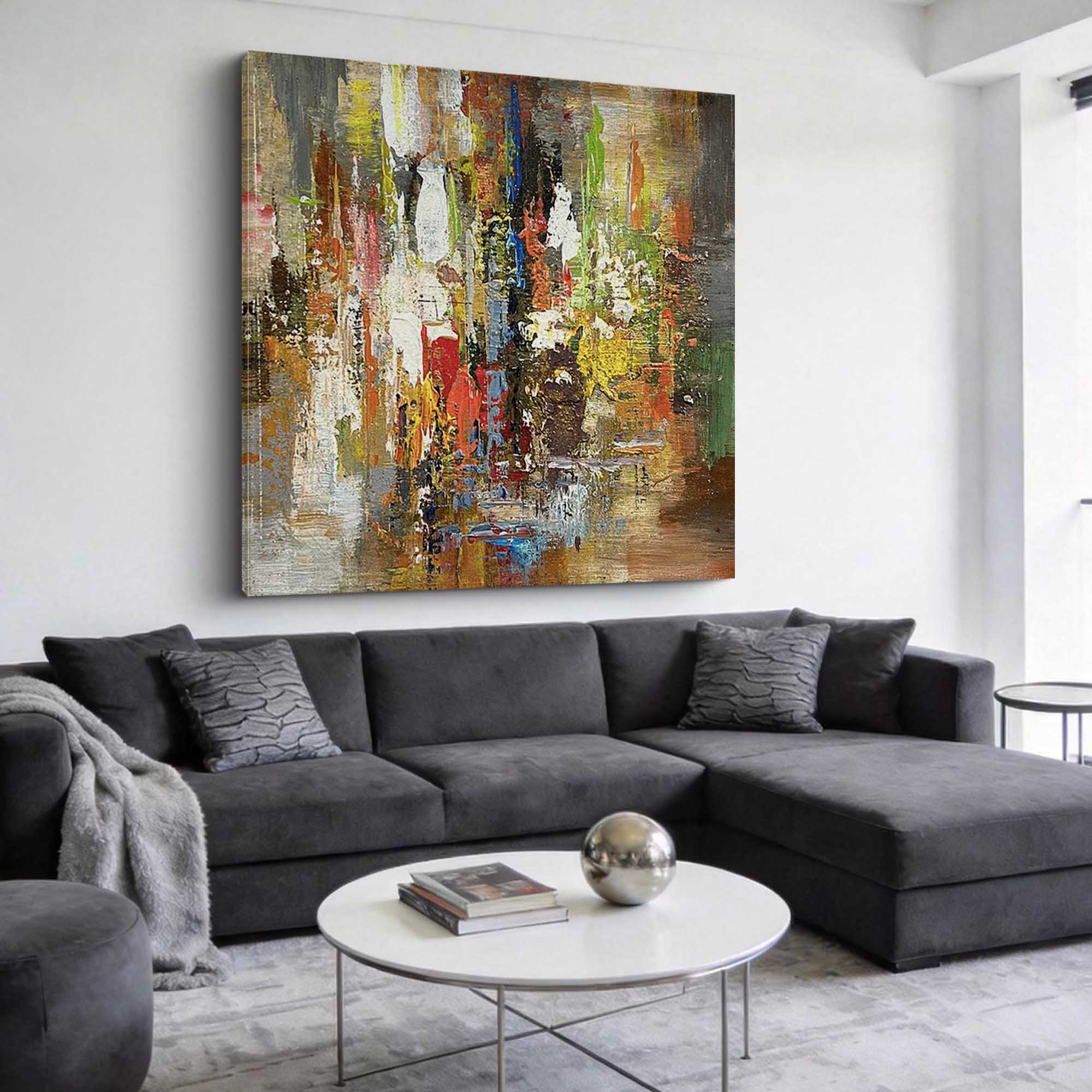 Abstract Canvas Art #AB1007