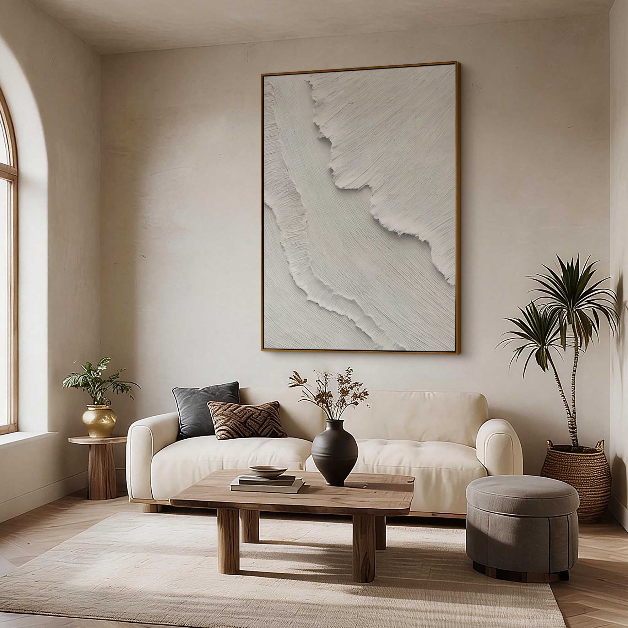 Glacial Fracture|Plaster & Texture Art #PT411