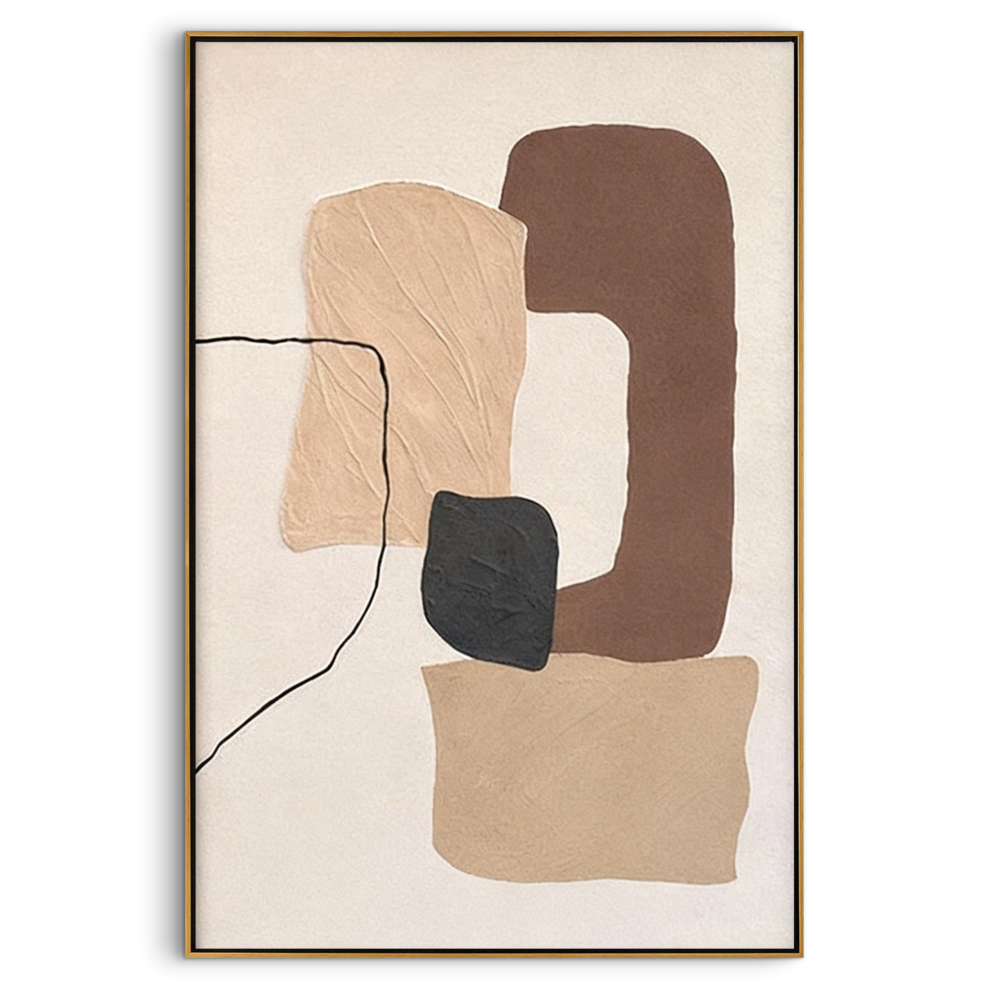 Abstract Canvas Art #AB907